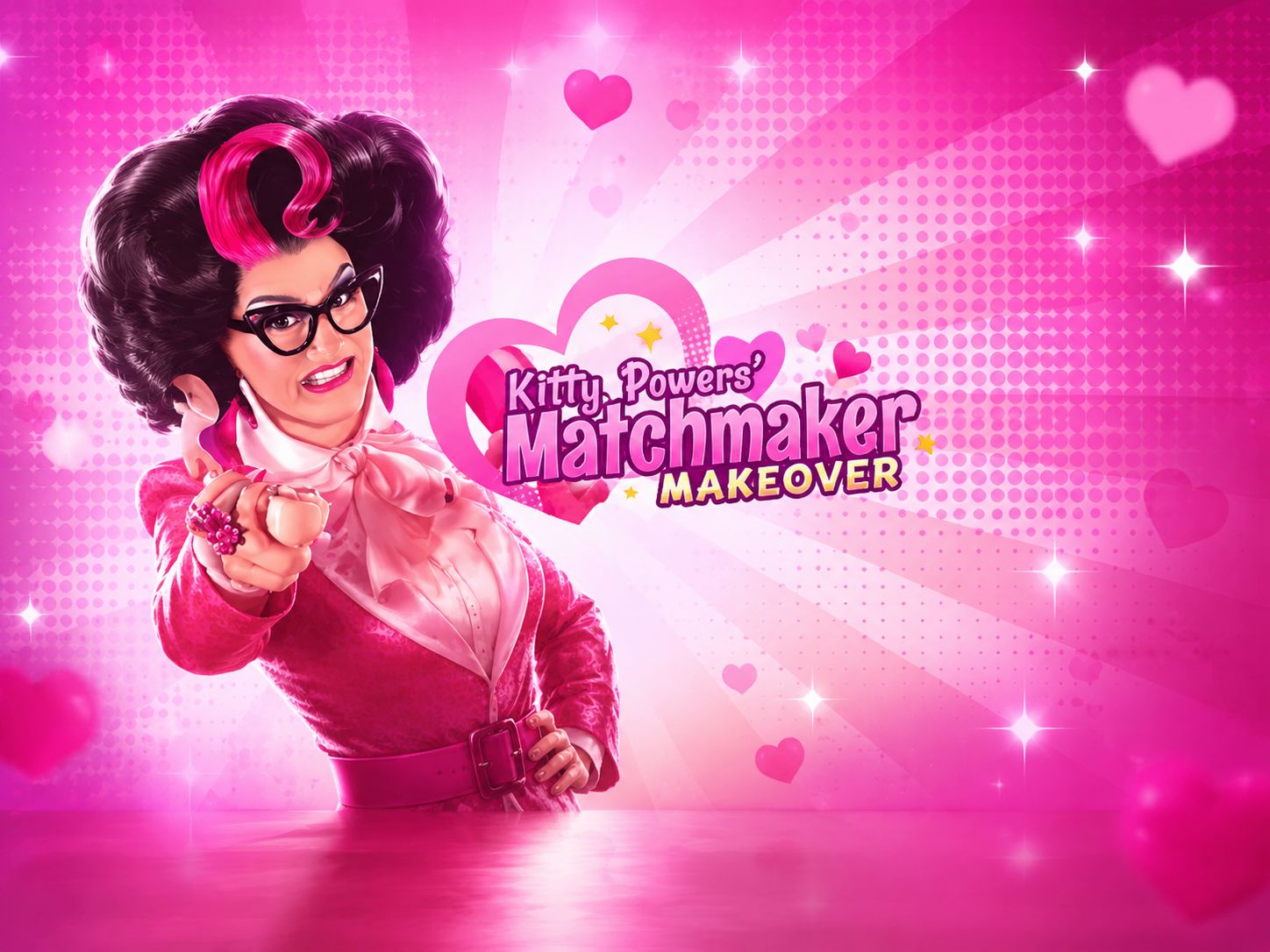 Kitty Powers' Matchmaker Makeover for Mac 恋爱配对与角色造型模拟游戏