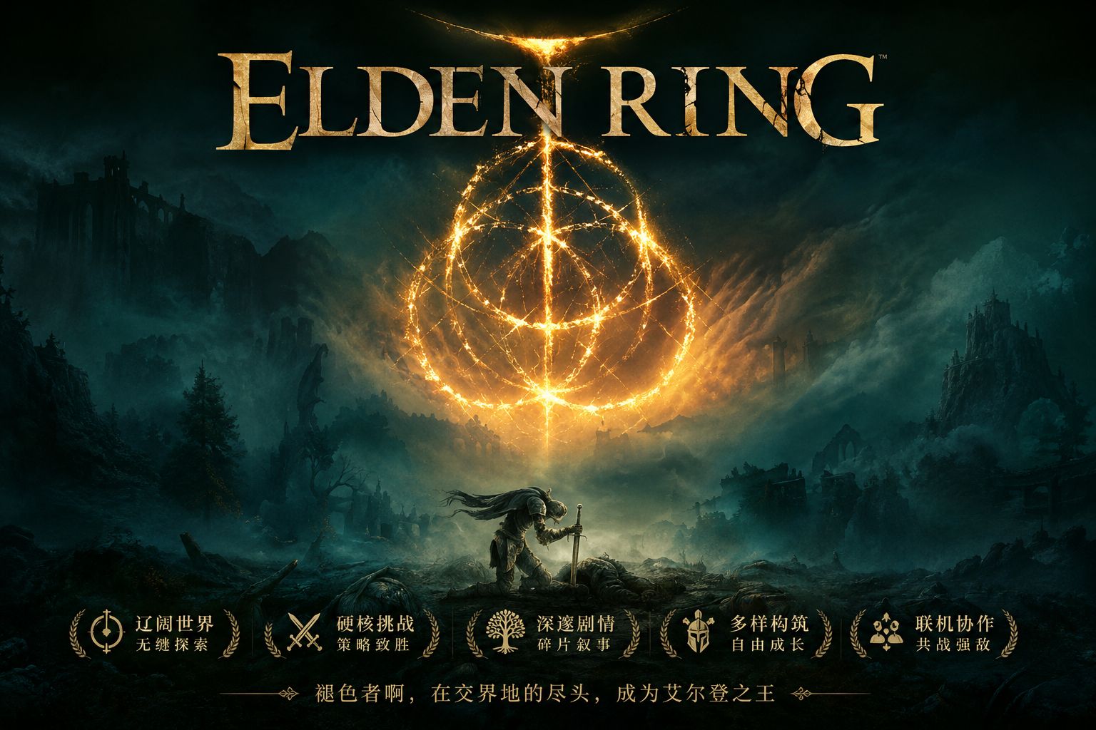 动作冒险| 艾尔登法环黄金树幽影/ELDEN RING Shadow of the Erdtree官方简体中文|支持键盘.鼠标.手柄 - 物料组
