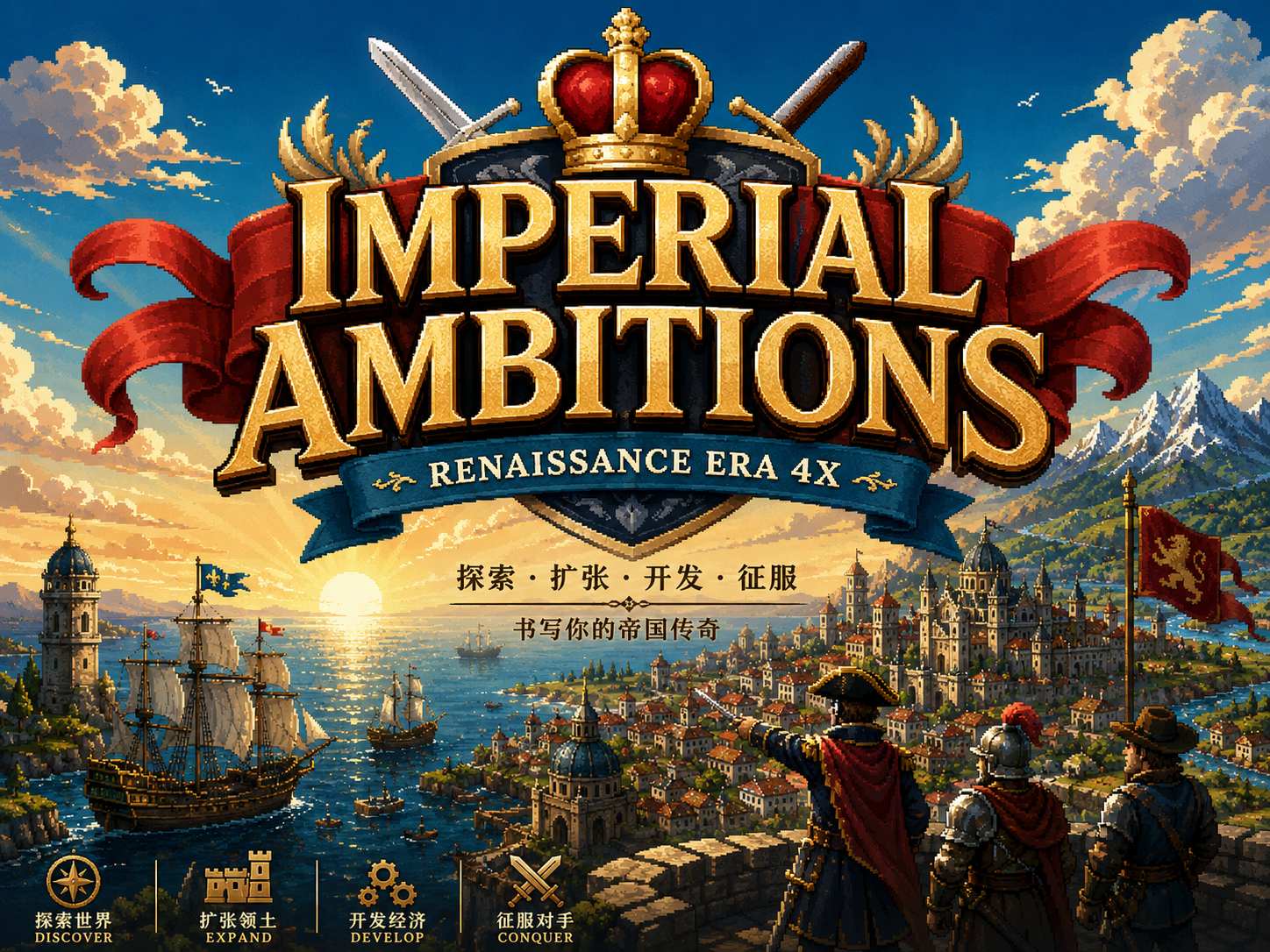 Imperial Ambitions for mac 文艺复兴帝国扩张战争策略游戏